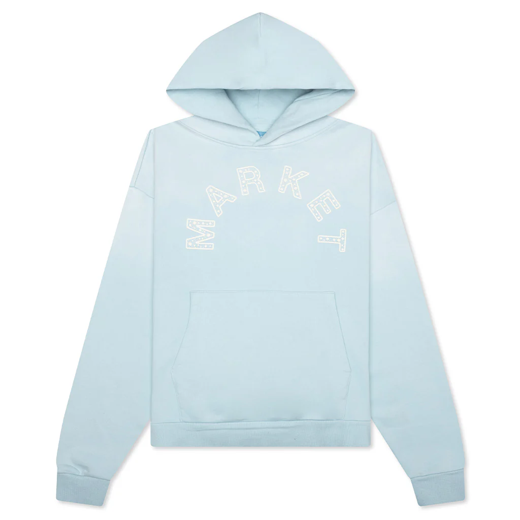 Starry Arc Hoodie - Ice Blue