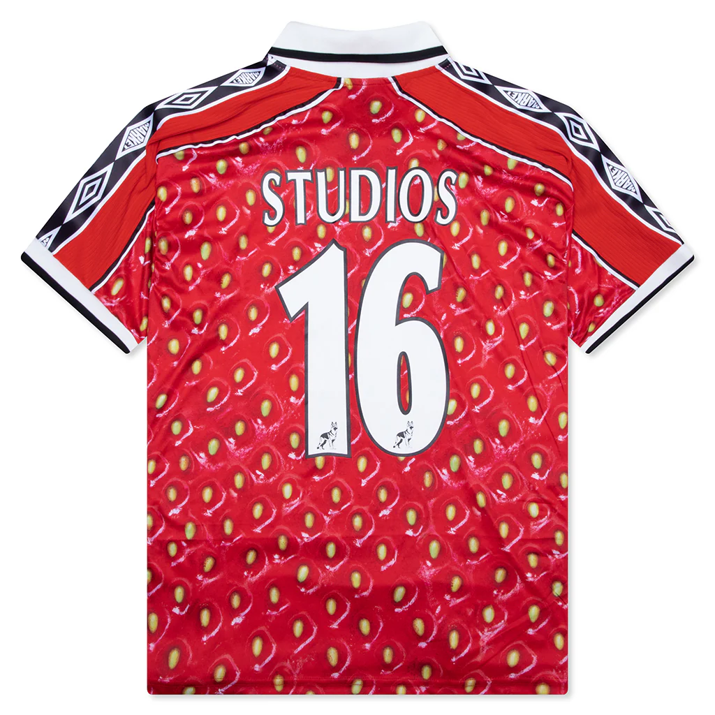 Umbro x Market Strawberry Jersey - Vermillion - Image 2