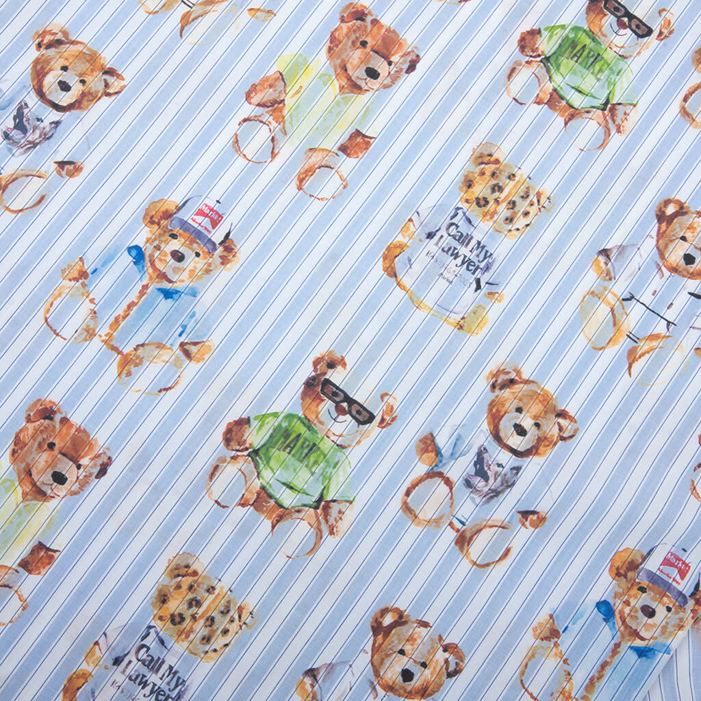 Teddy Striped S/S Woven - Multi - Image 3