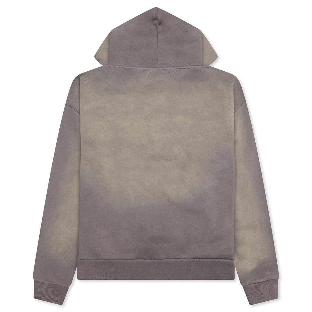 Tonal Beware Hoodie - Cement - Image 2