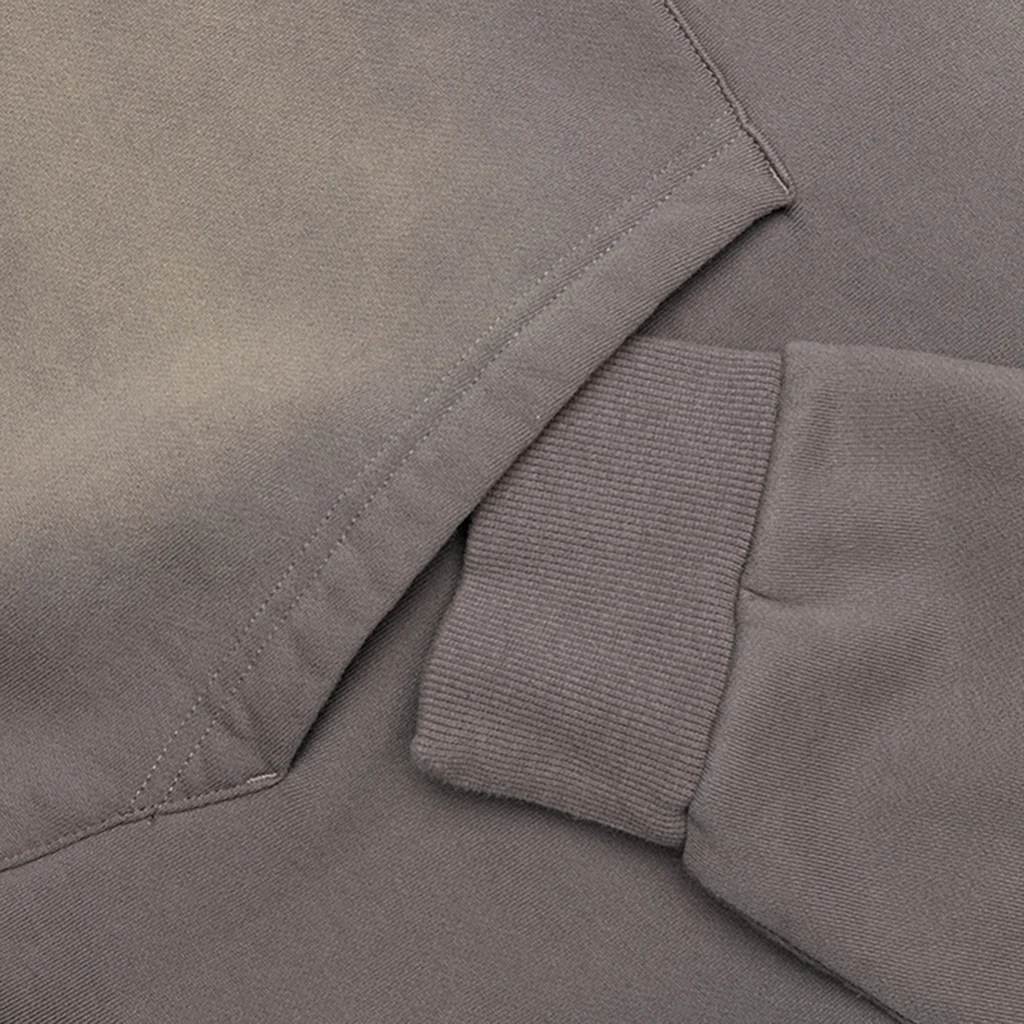 Tonal Beware Hoodie - Cement - Image 4
