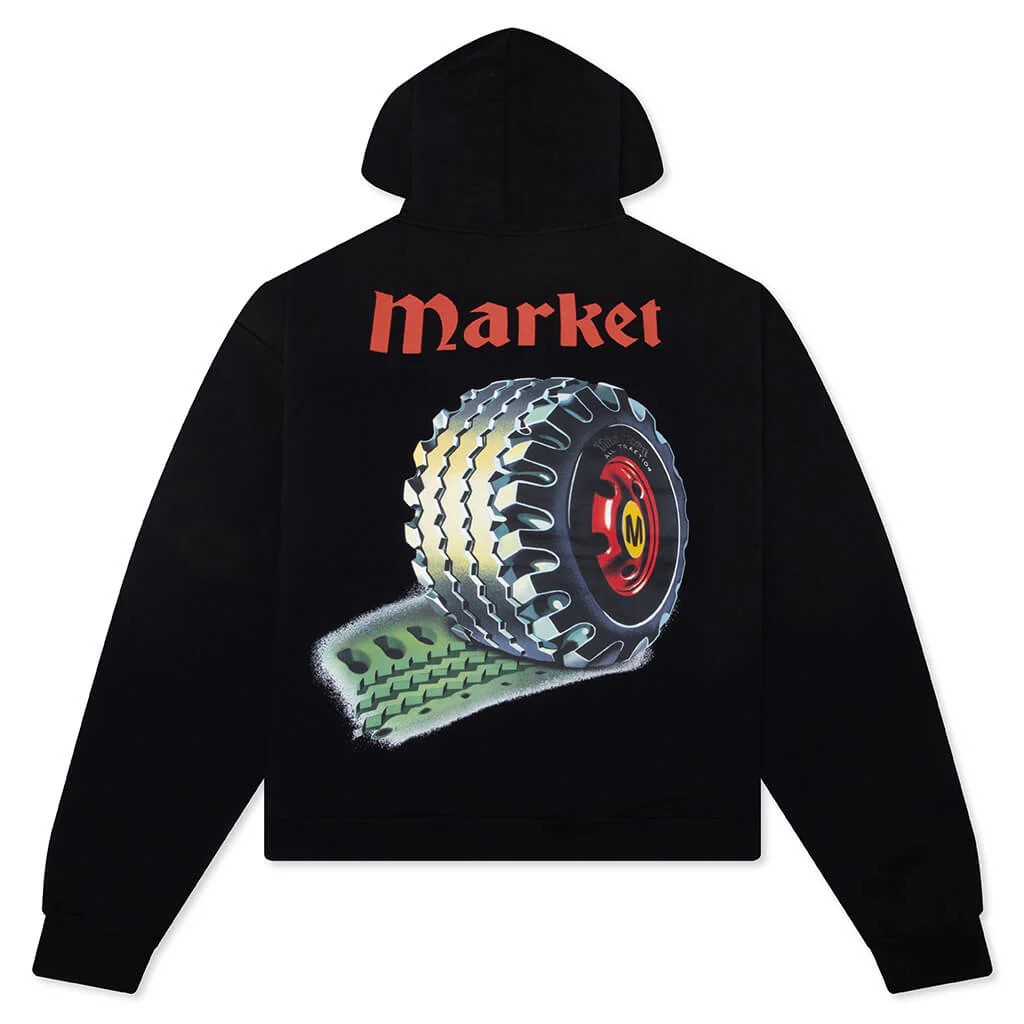 True Tread Hoodie - Pirate Black - Image 2
