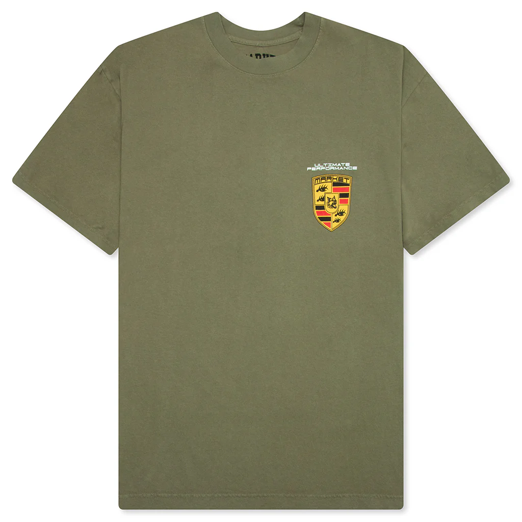 Ultimate Badge T-Shirt - Kelp