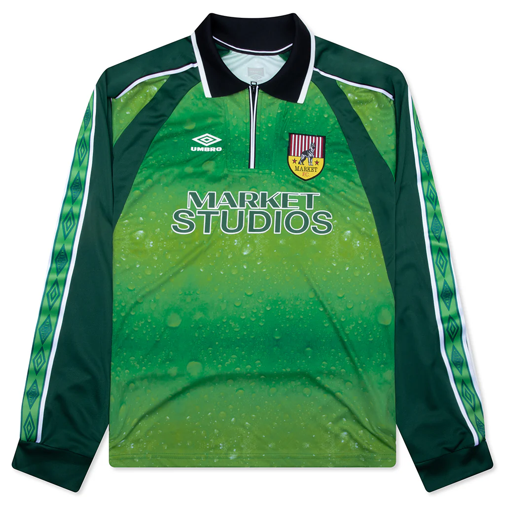 Umbro x Market L/S Keeper Kit - Classic Green/Hunter Green