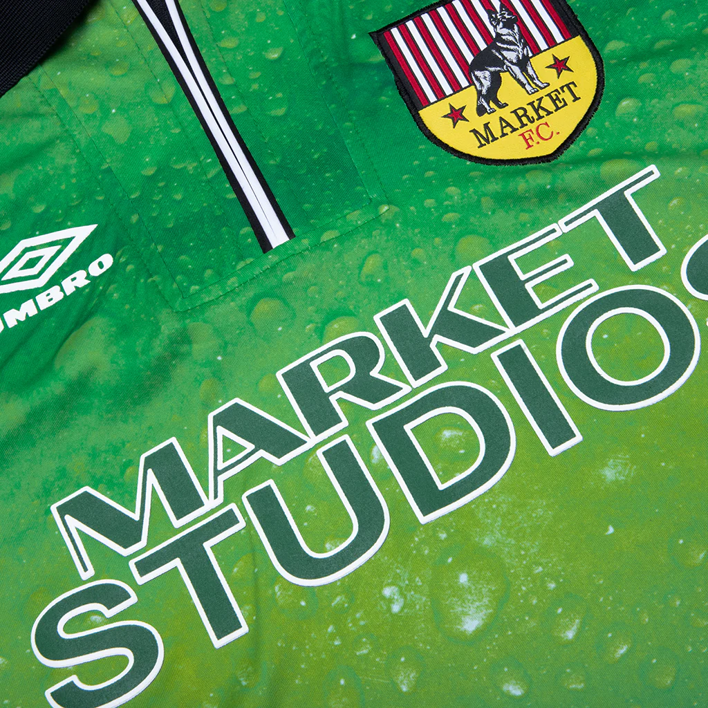 Umbro x Market L/S Keeper Kit - Classic Green/Hunter Green - Image 3