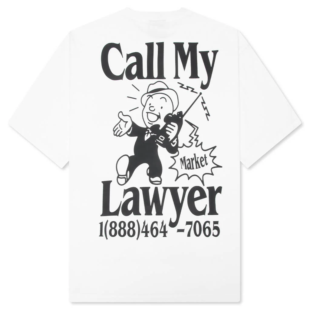 Walking And Talking Lawyer T-Shirt - White - Image 2