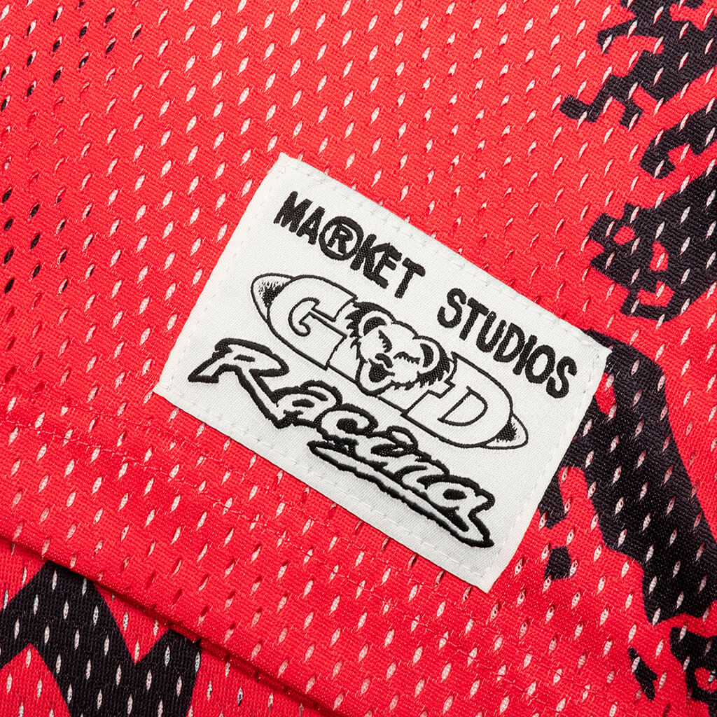 Market x Grateful Dead Mojo Jersey - Red/Black - Image 7