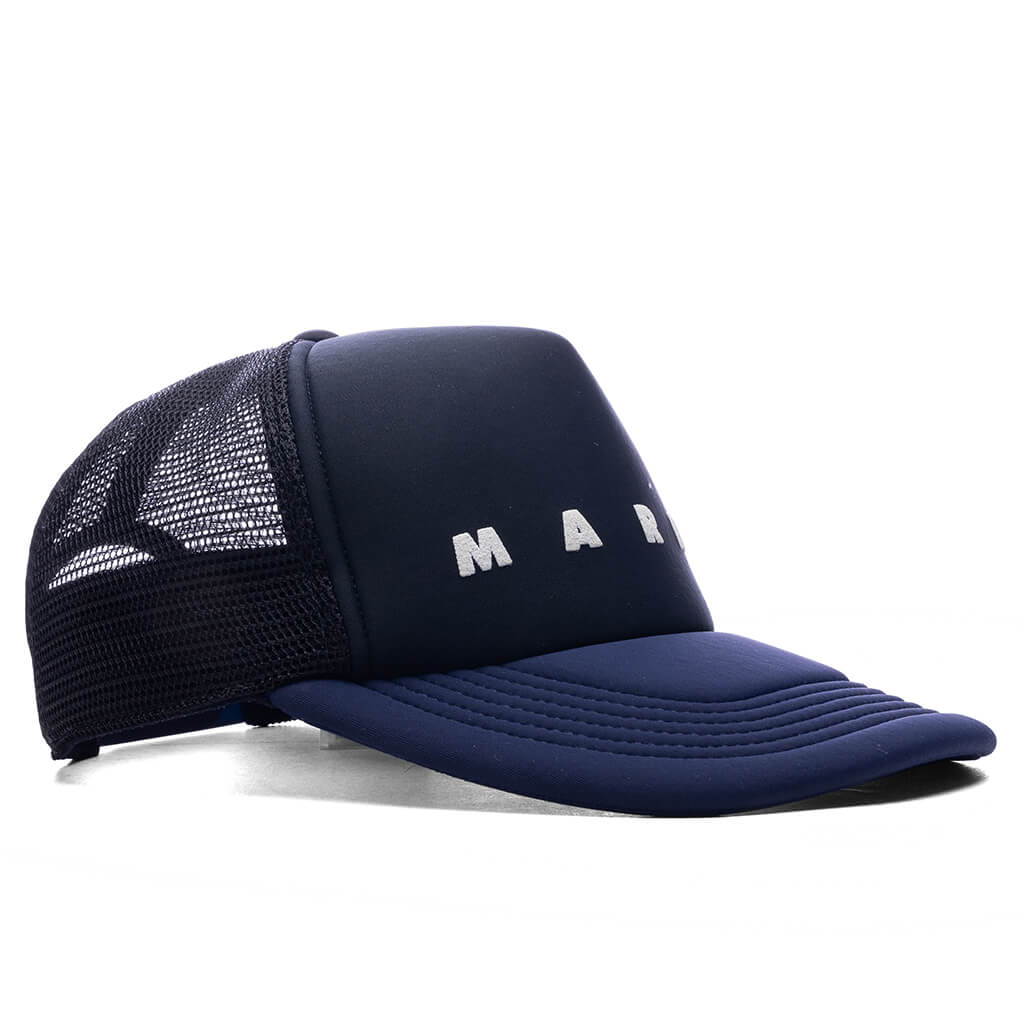 Hat 3D Logo Trucker Hat - Black - Image 3