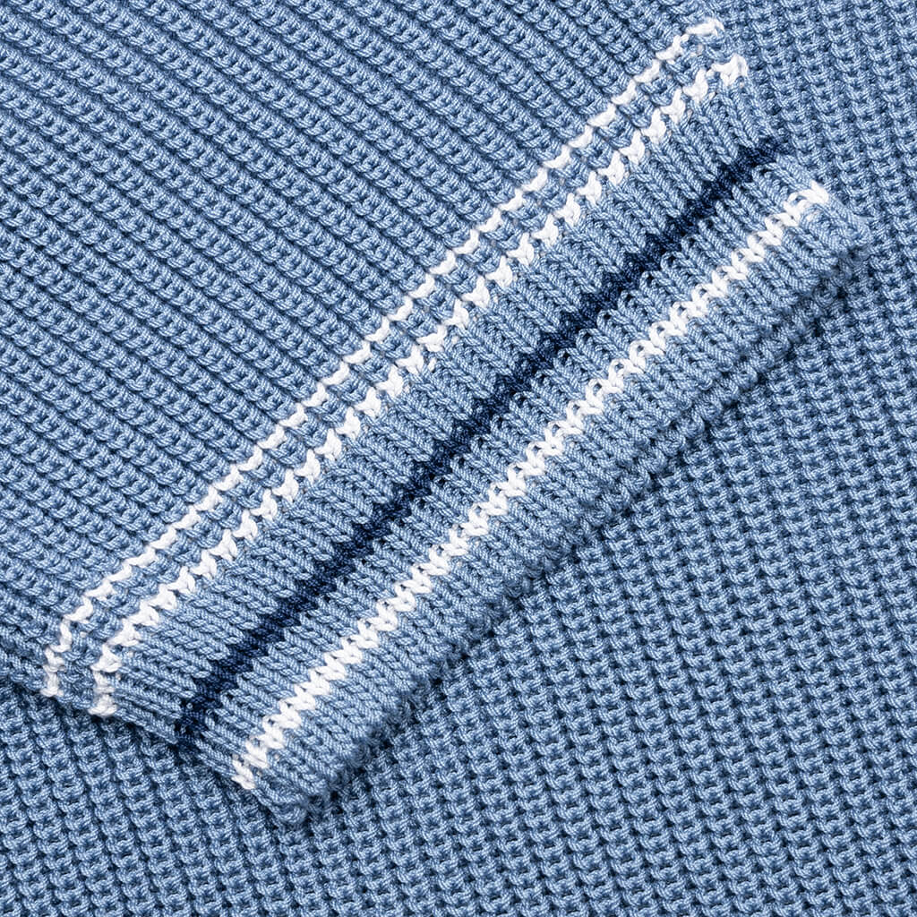 Knitted Polo Neck - Opal - Image 4