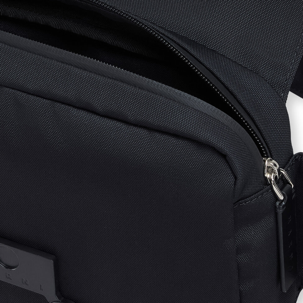 Black Cordura Cityscape Belt Bag - Black - Image 3