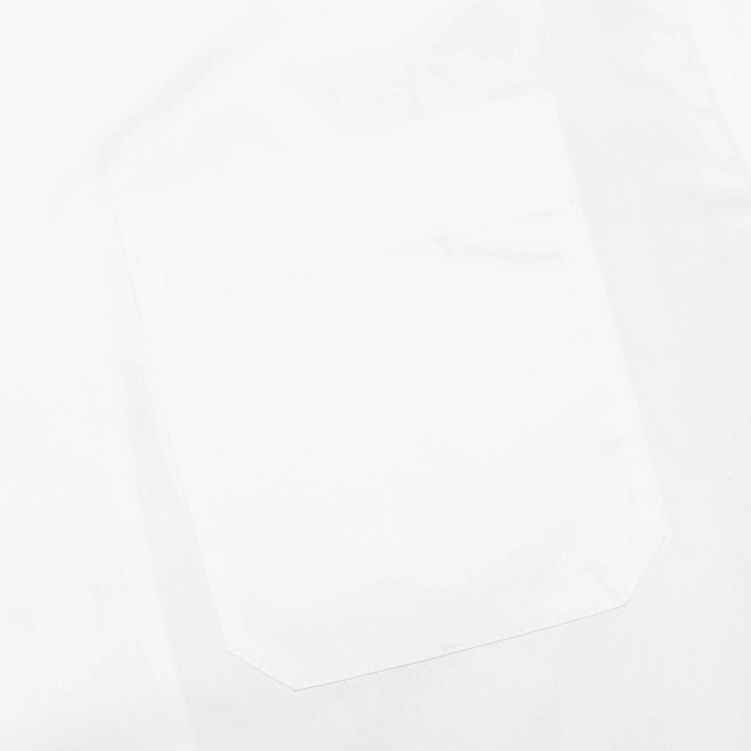 Poplin Bowling Shirt with Dante Patch - Lily White - Image 5