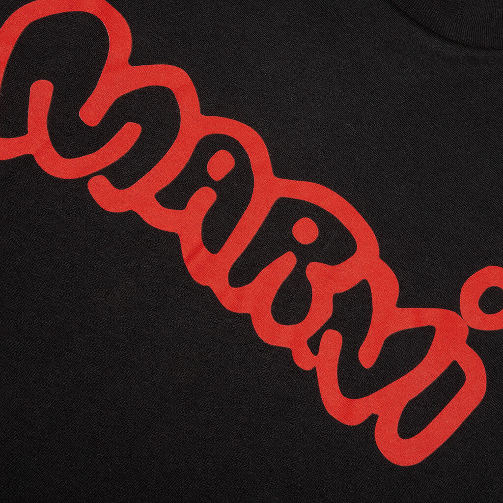 Srayed Logo T-Shirt - Black - Image 3
