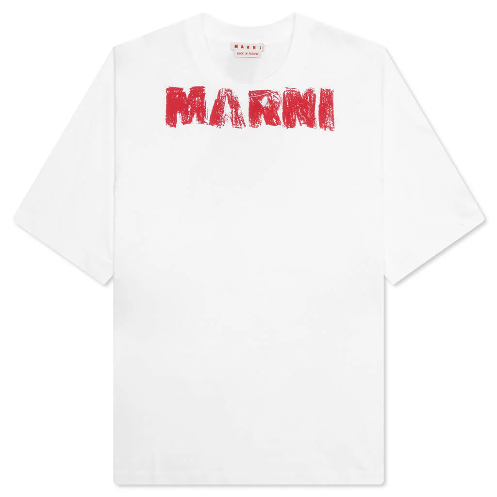 Monolith Cotton T-Shirt - Lily White