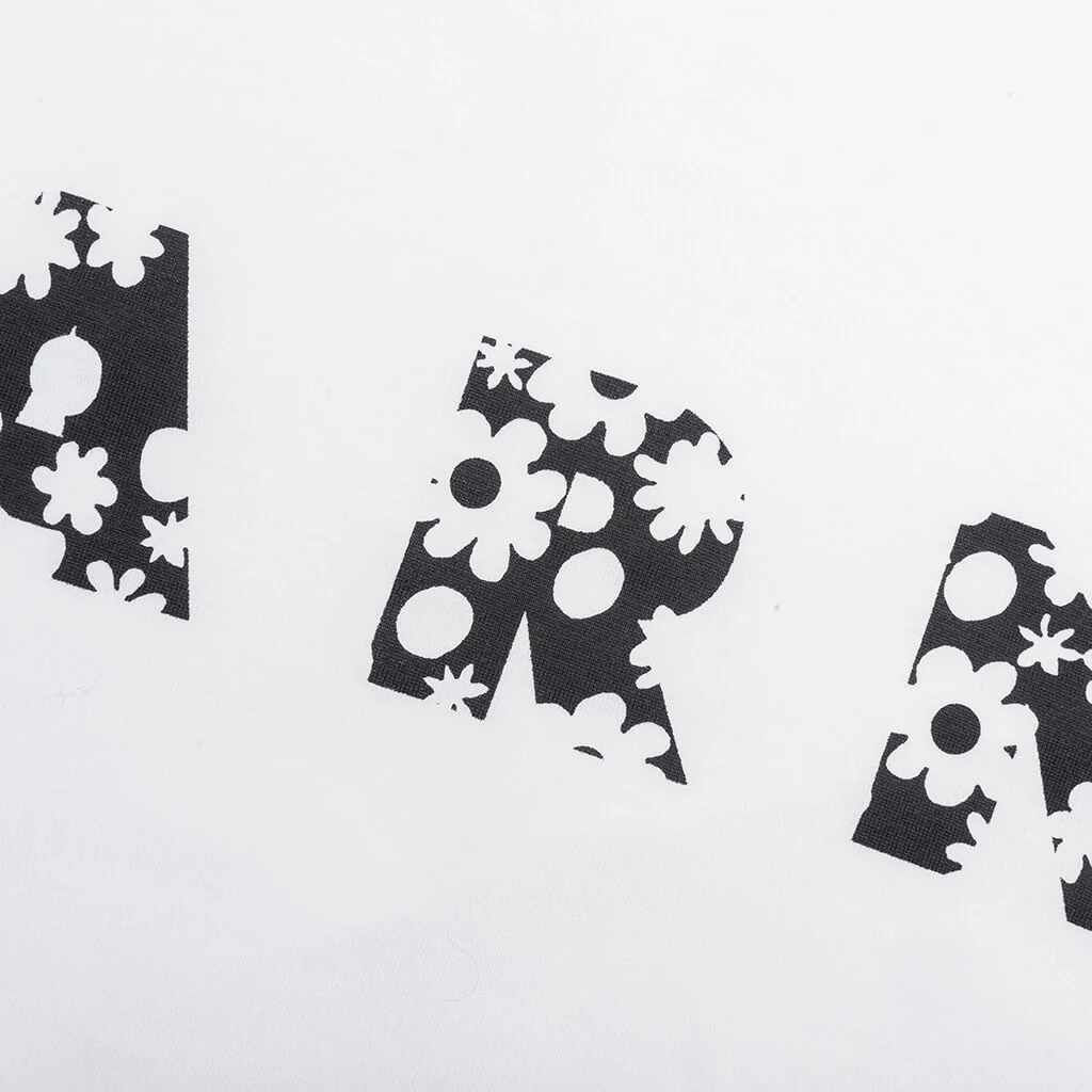 Pop Fields Logo T-Shirt - Lily/White - Image 5