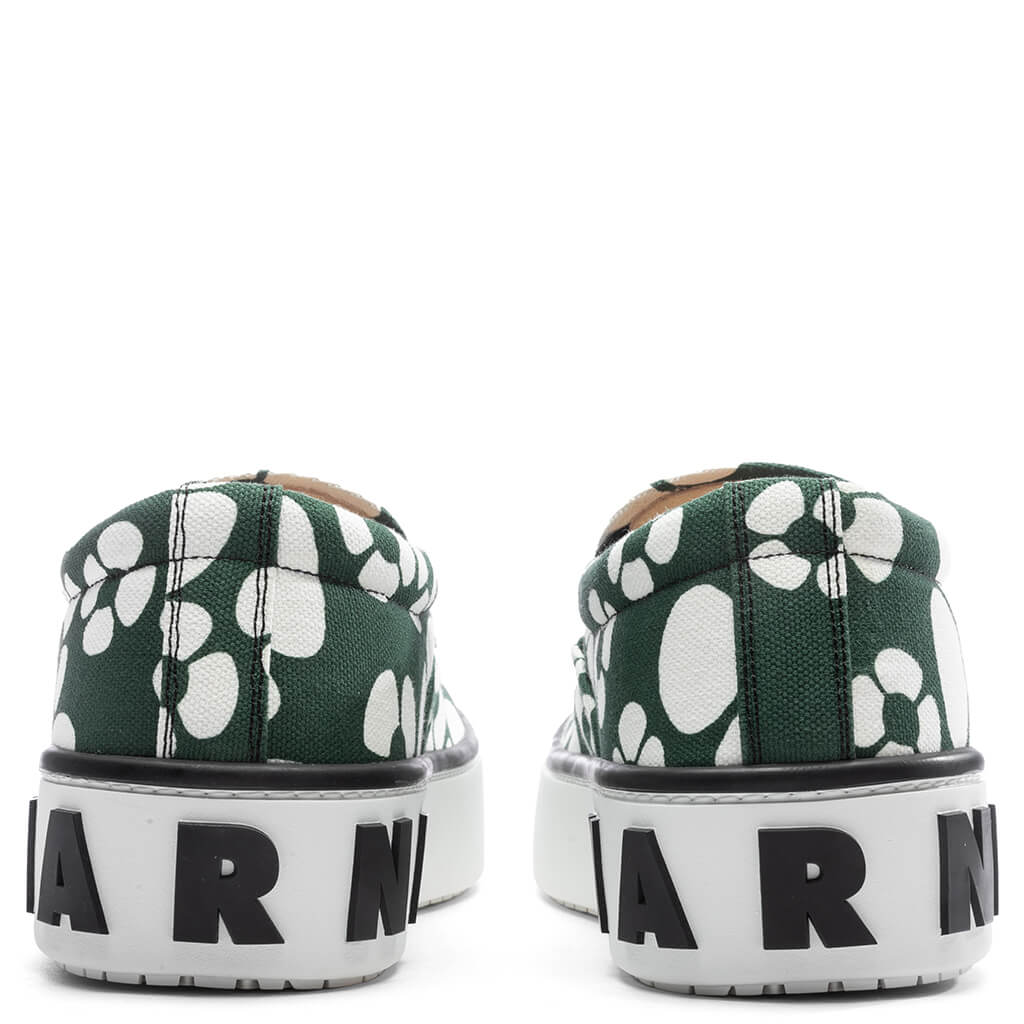 Marni x Carhartt WIP Slip-On Sneakers - Dark/Green - Image 4
