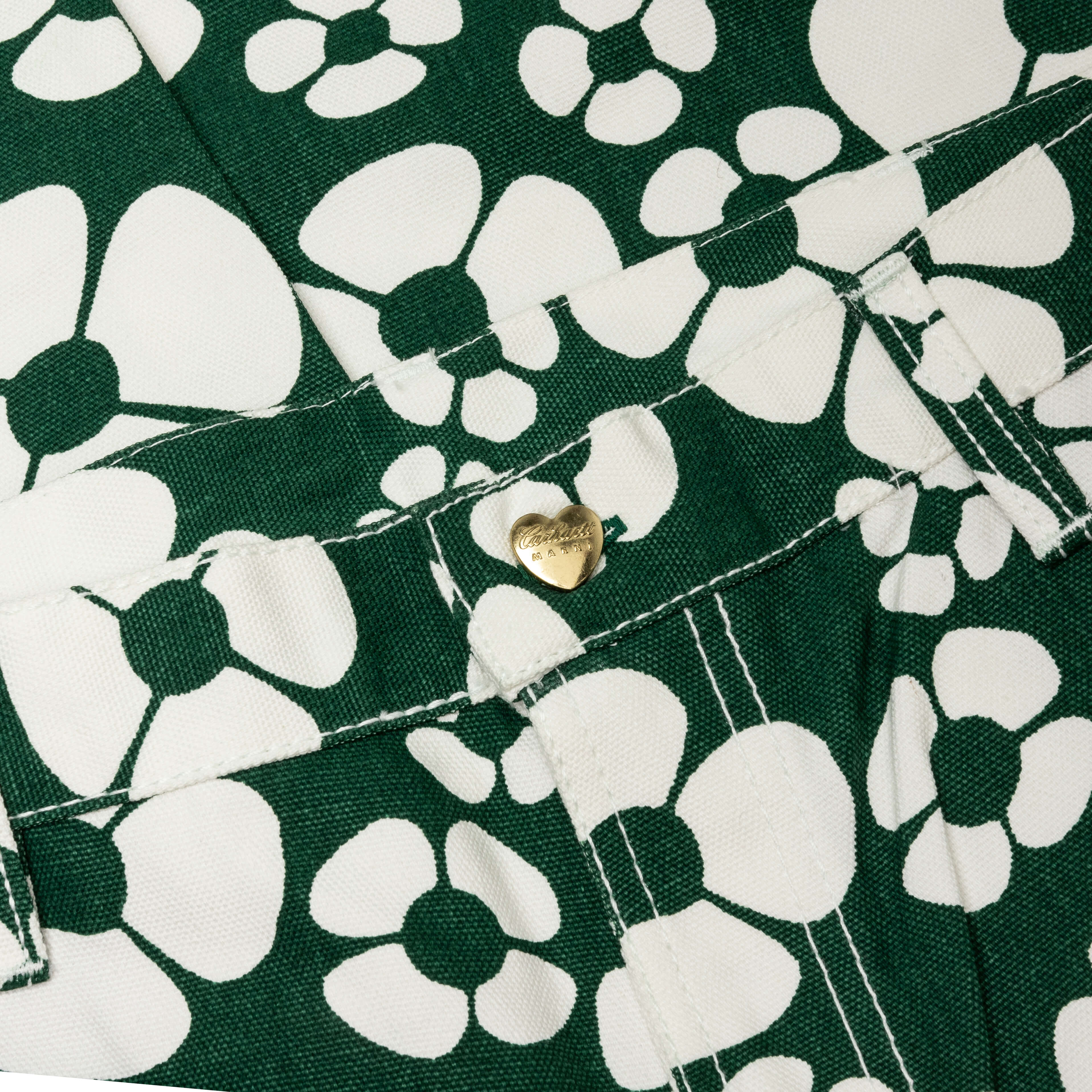 Marni x Carhartt WIP Single Knee Pant - Forest/Green - Image 4