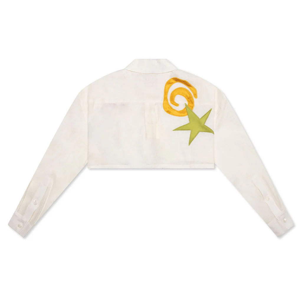 Women's Marni x No Vacancy Inn Shirt - Limestone - Image 2