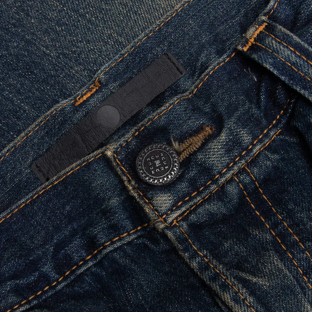 Showa Relaxed Jean - Dirty Gold Repair - Image 3