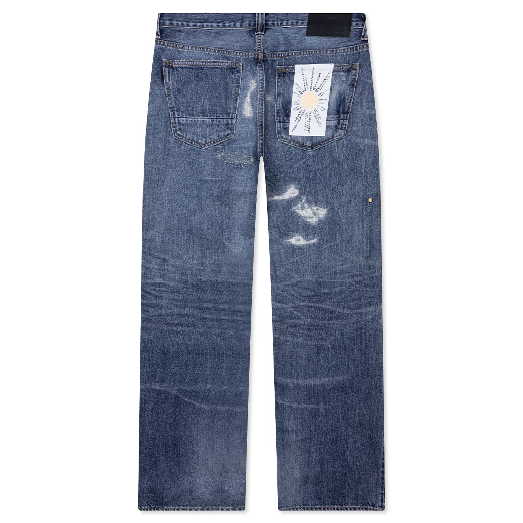 Showa Relaxed 'Lyasu' Rip And Repair - Mid - Image 2