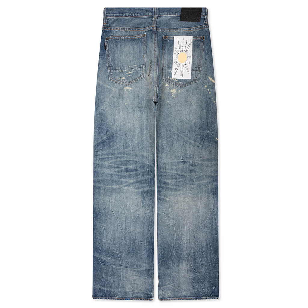 Showa Relaxed 'Natsu Ao' Repaired - Violet Light/Blue - Image 2