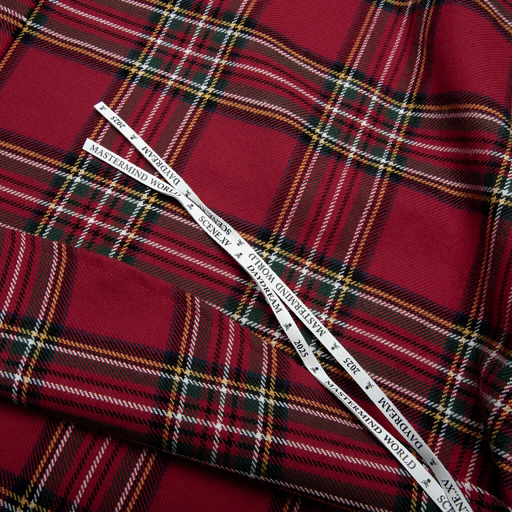 Plaid Shirt - Red - Image 6