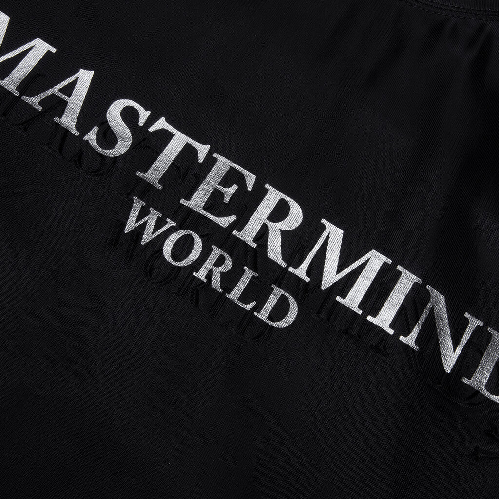 Double Layer Boxy OG Logo T-Shirt - Black - Image 3