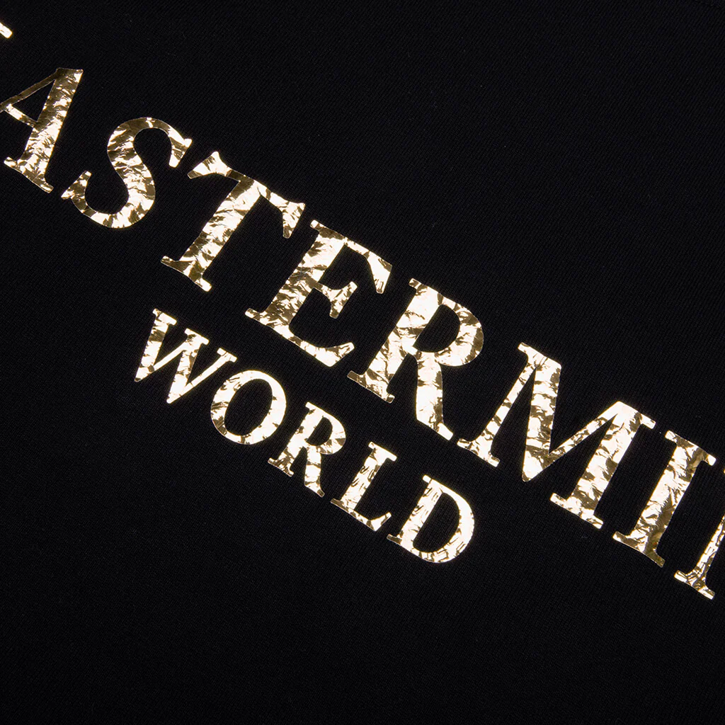 Oversized Mirror Logo S/S Tee - Black - Image 3