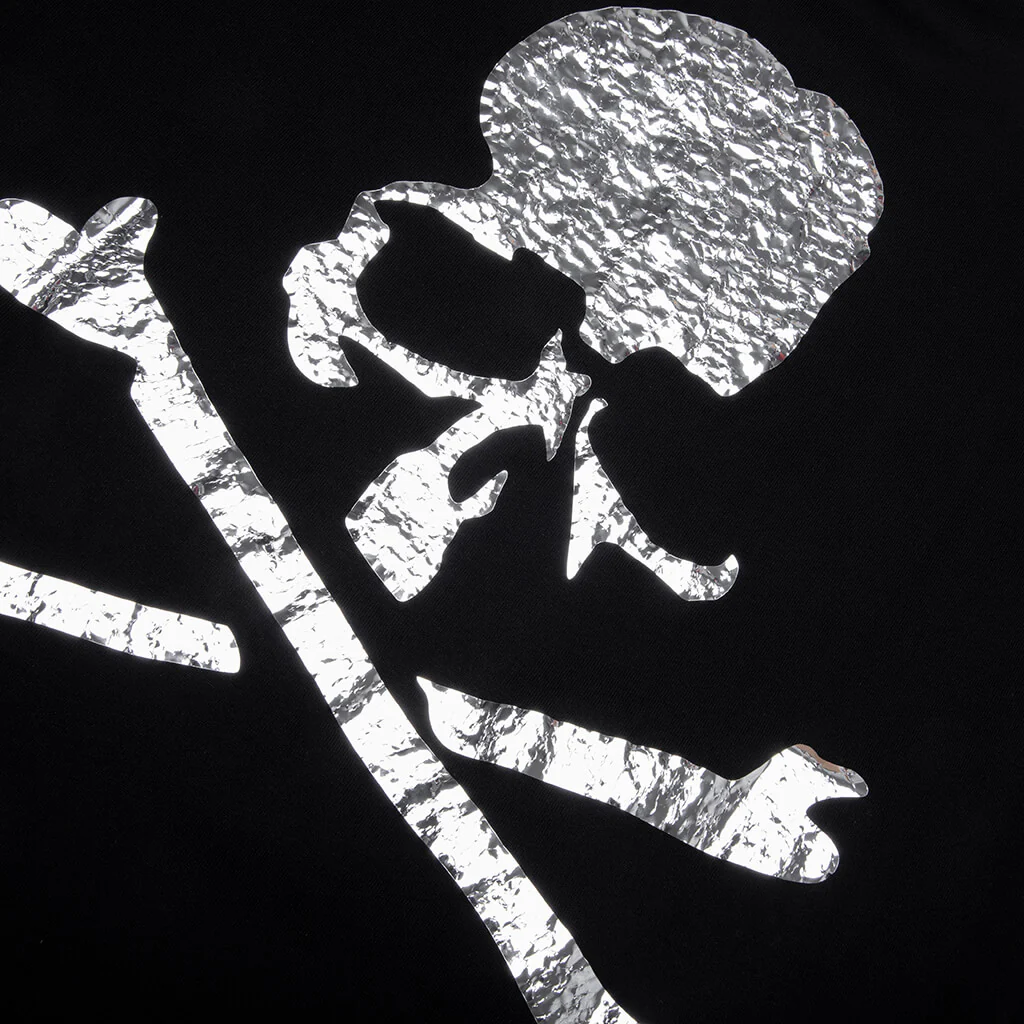 Oversized Mirror Logo S/S Tee - Black - Image 4