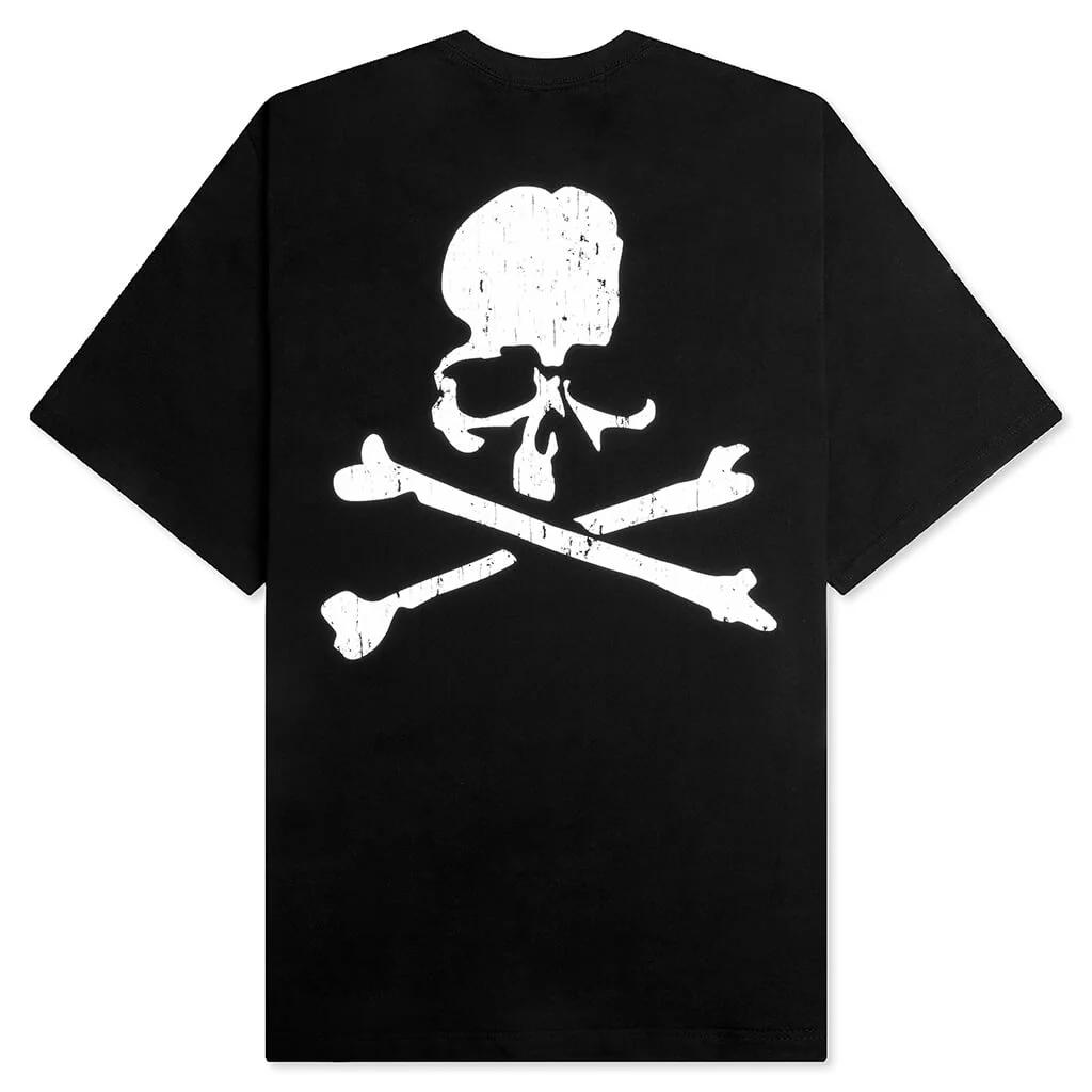 Logo Knit T-Shirt - Black - Image 2
