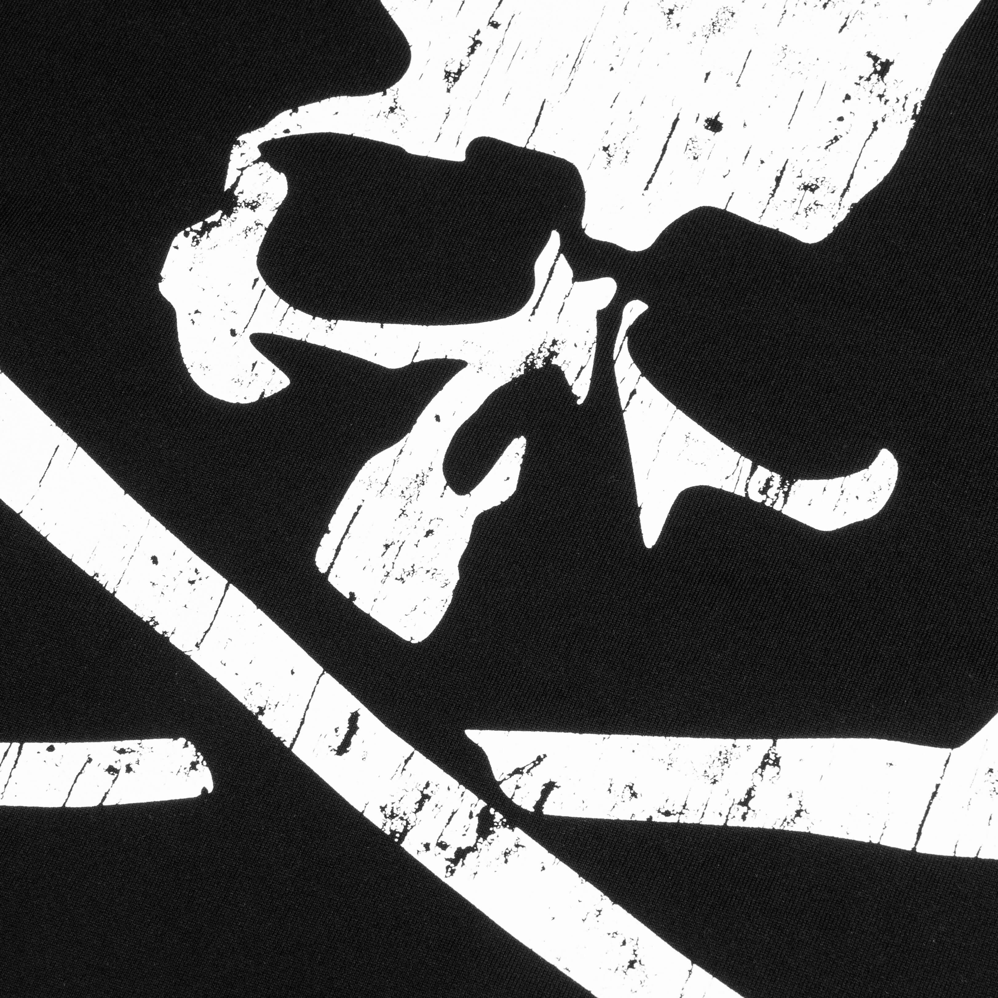 Logo Knit T-Shirt - Black - Image 4