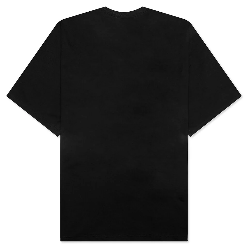 Oversized Studded Tee - Black/Silver - Image 2