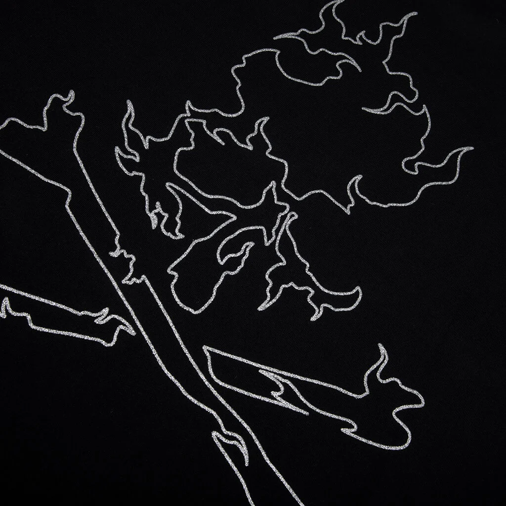 O.Glassbeaded S/S Tee - Black - Image 4