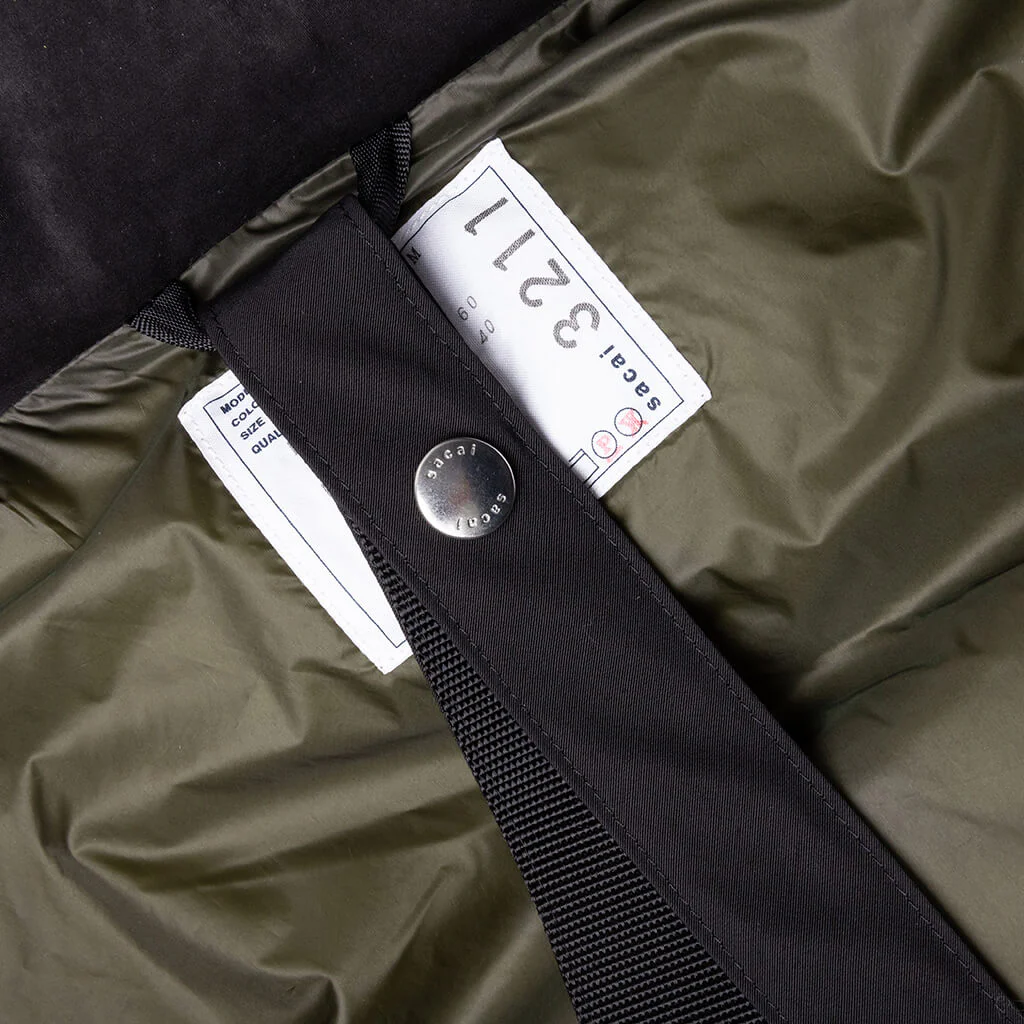 Matte Taffeta Reversible Blouson - Black - Image 7