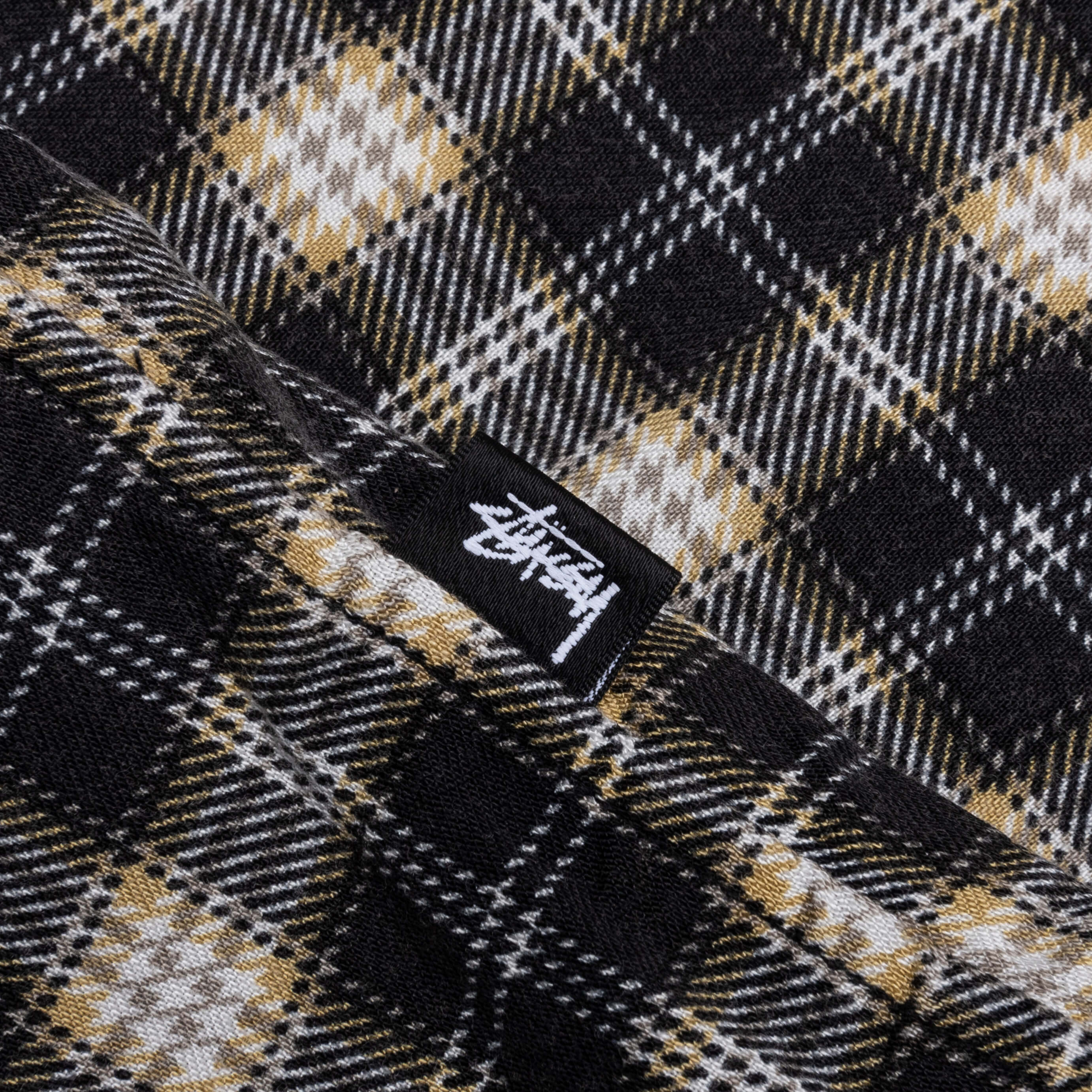Matthew Plaid Shirt - Black - Image 4