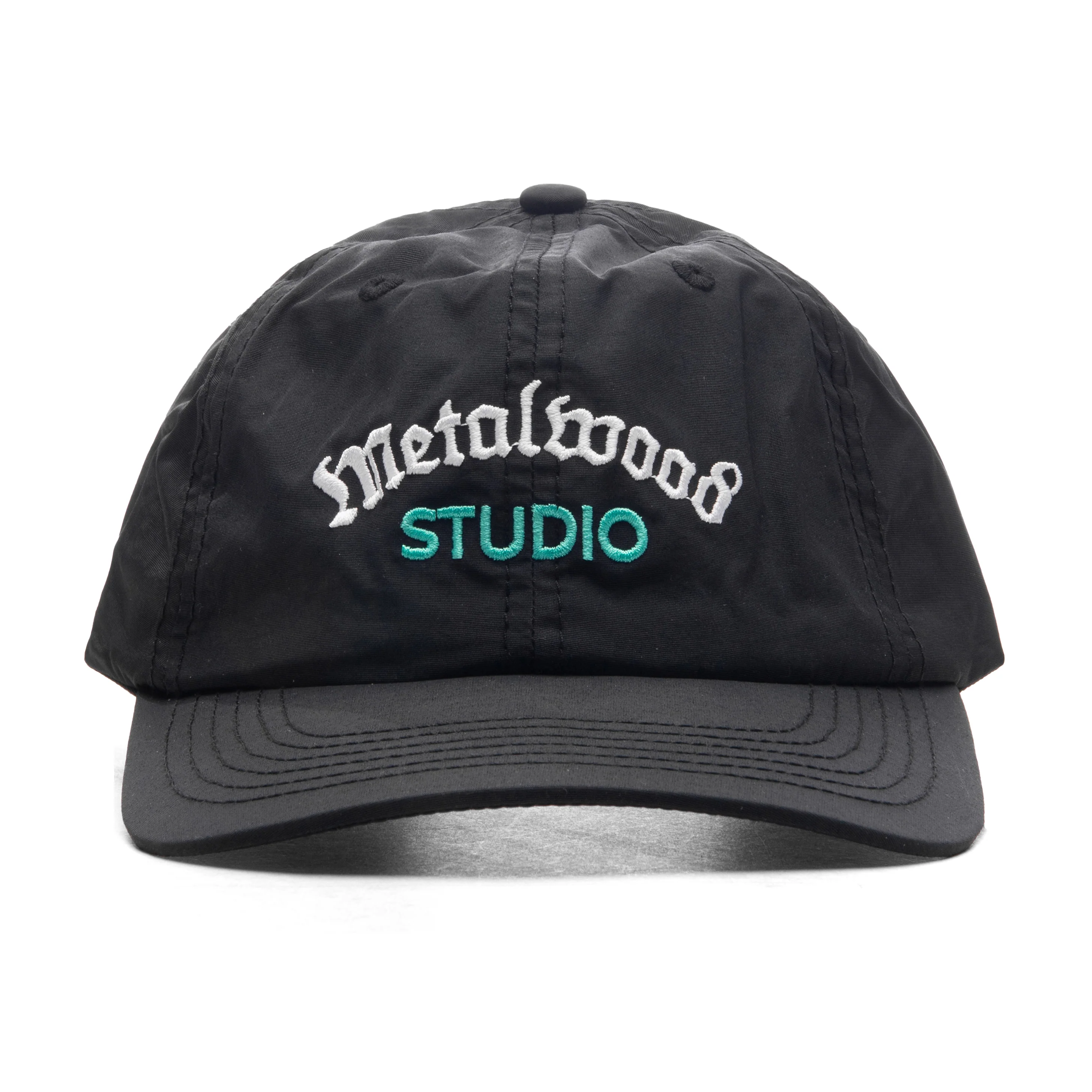 Medieval 6-Panel Strapback Hat - Black