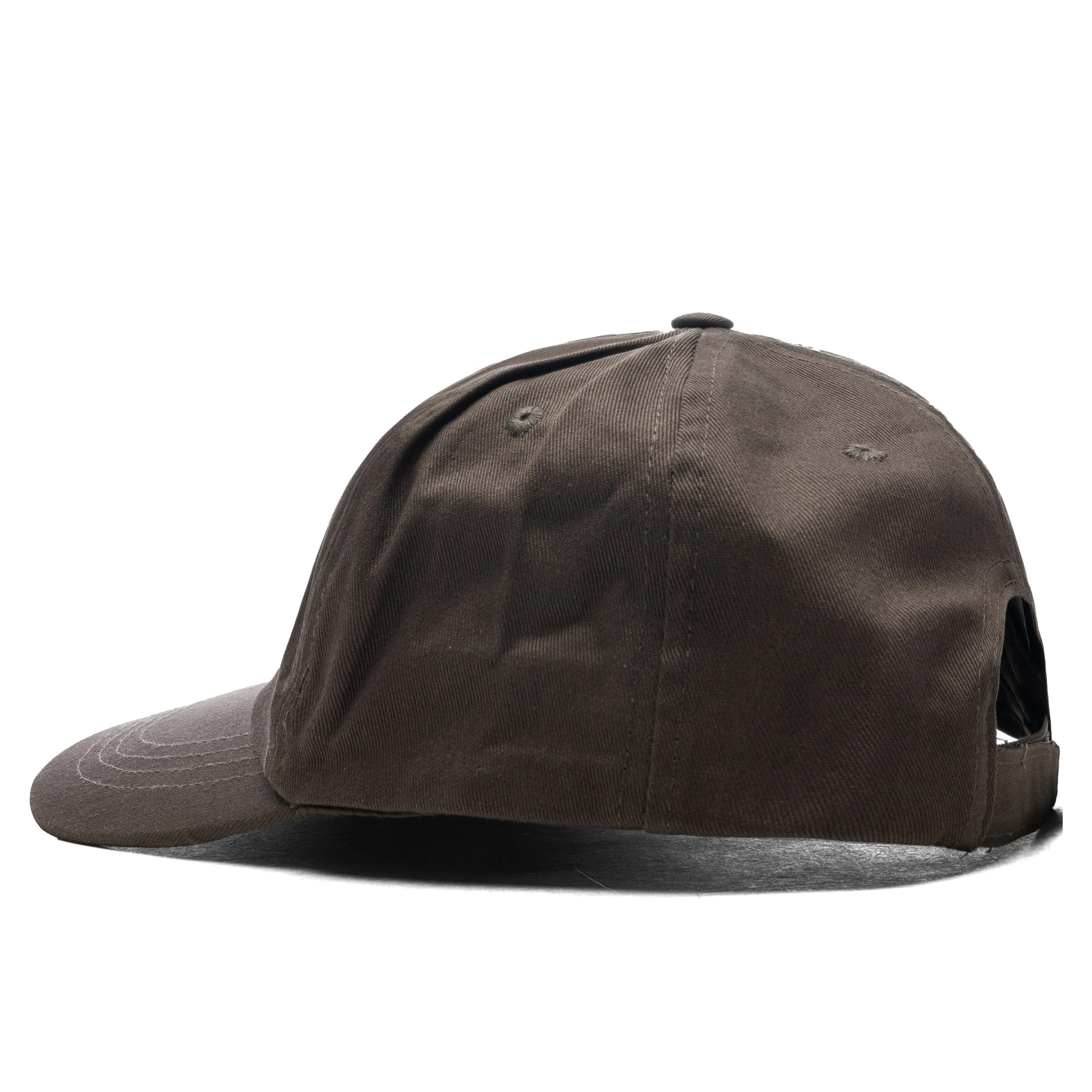 Metal Logo 5-Panel Hat - Brown - Image 4