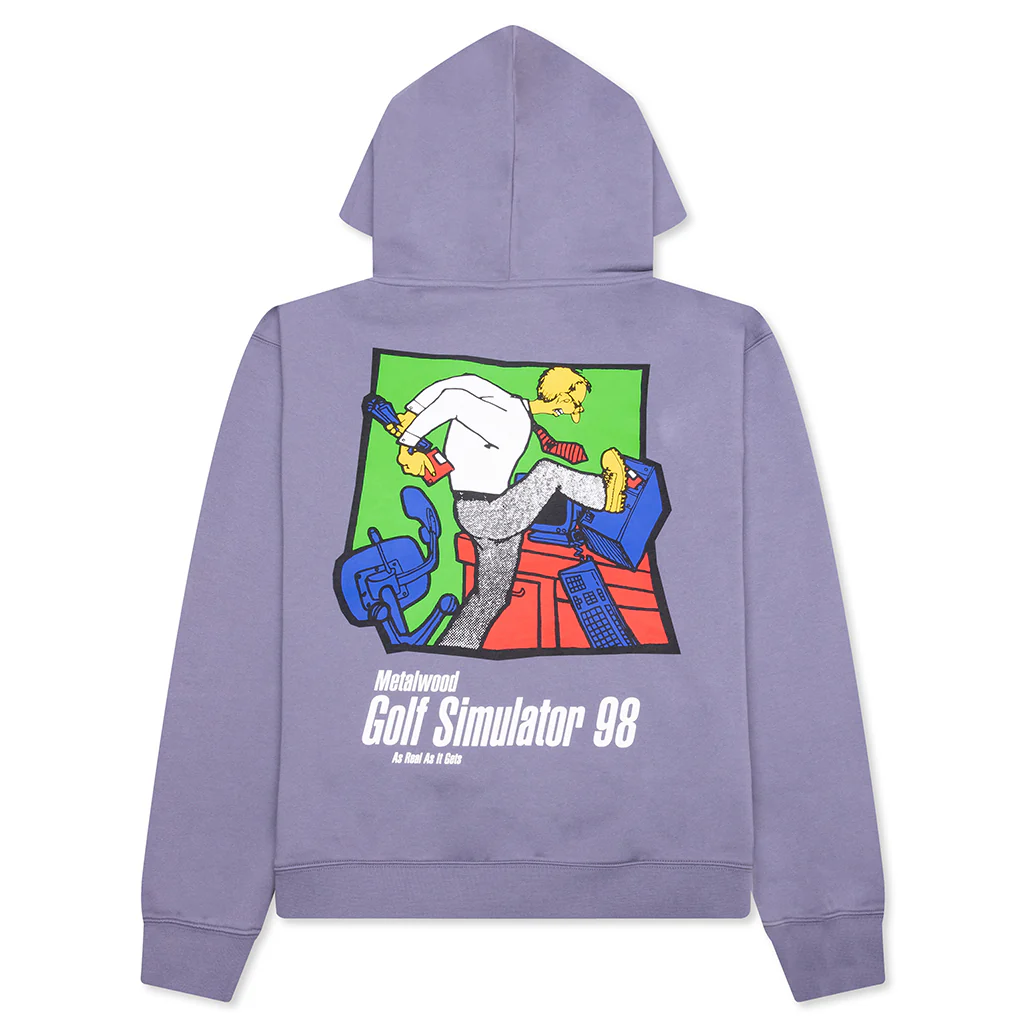 Simulator 98 Hooded Sweatshirt - Pewter - Image 2