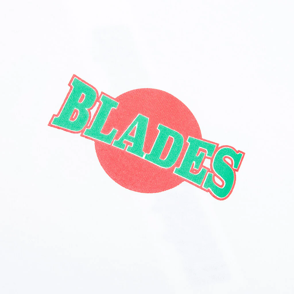 Blades Gym T-Shirt - White - Image 3