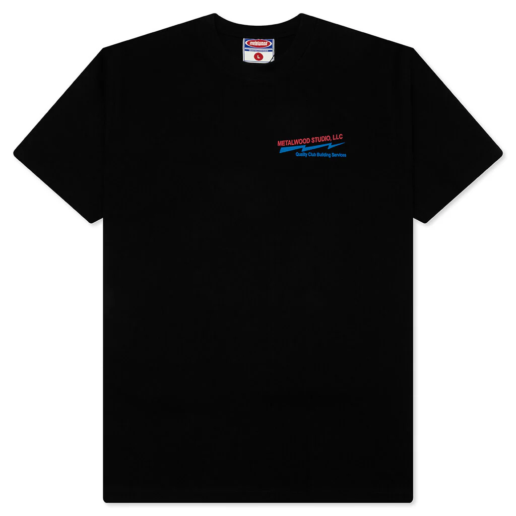 Club Building T-Shirt - Black
