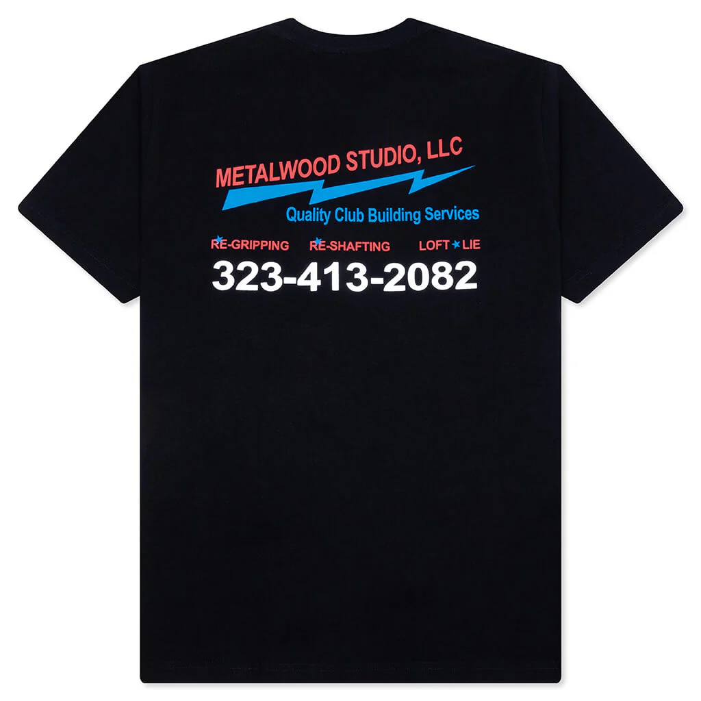 Club Building T-Shirt - Black - Image 2