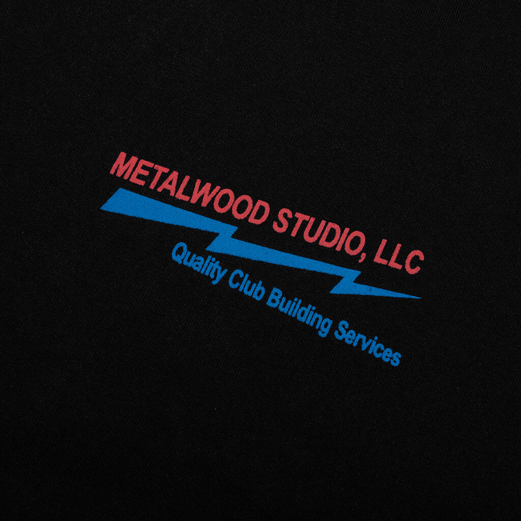 Club Building T-Shirt - Black - Image 3