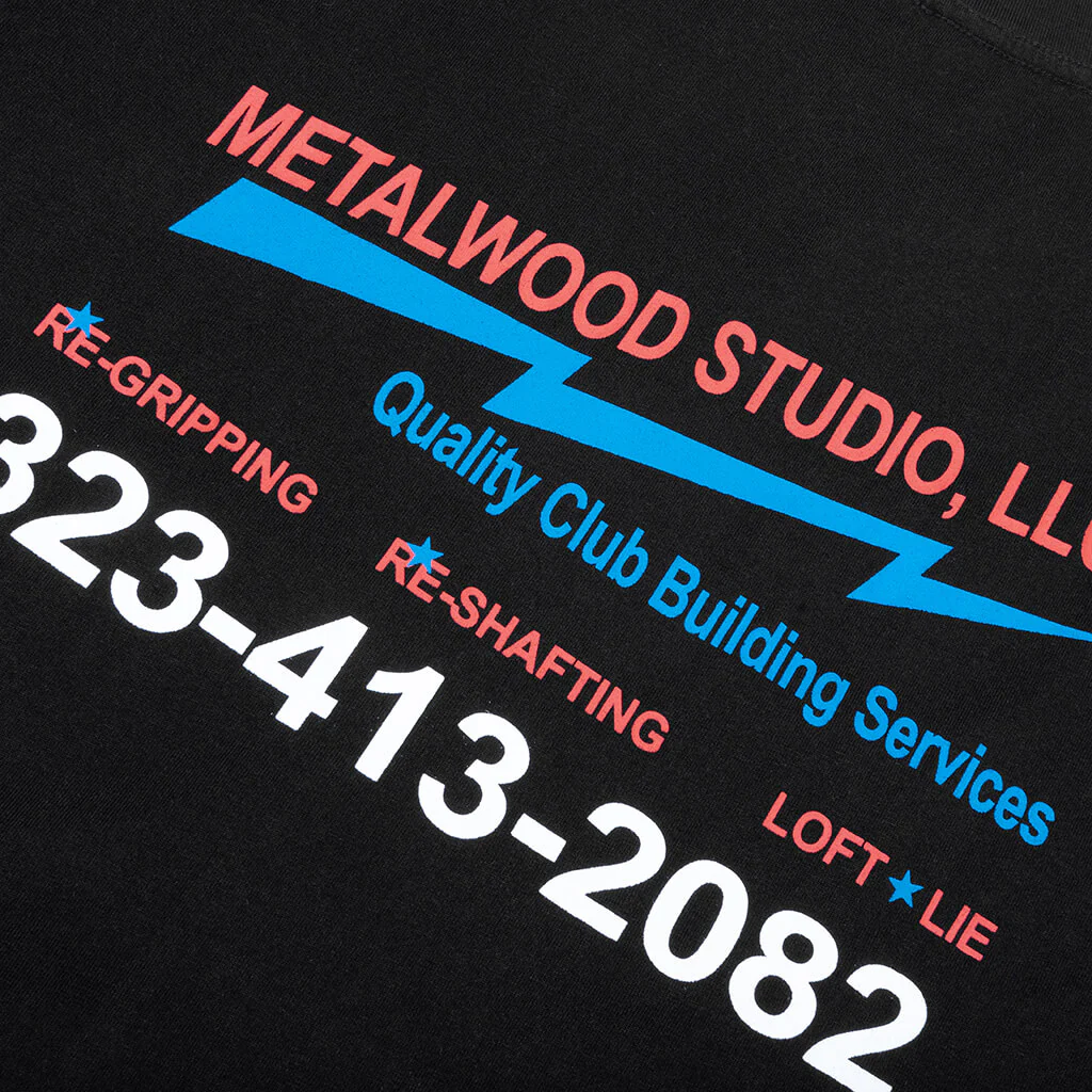 Club Building T-Shirt - Black - Image 4