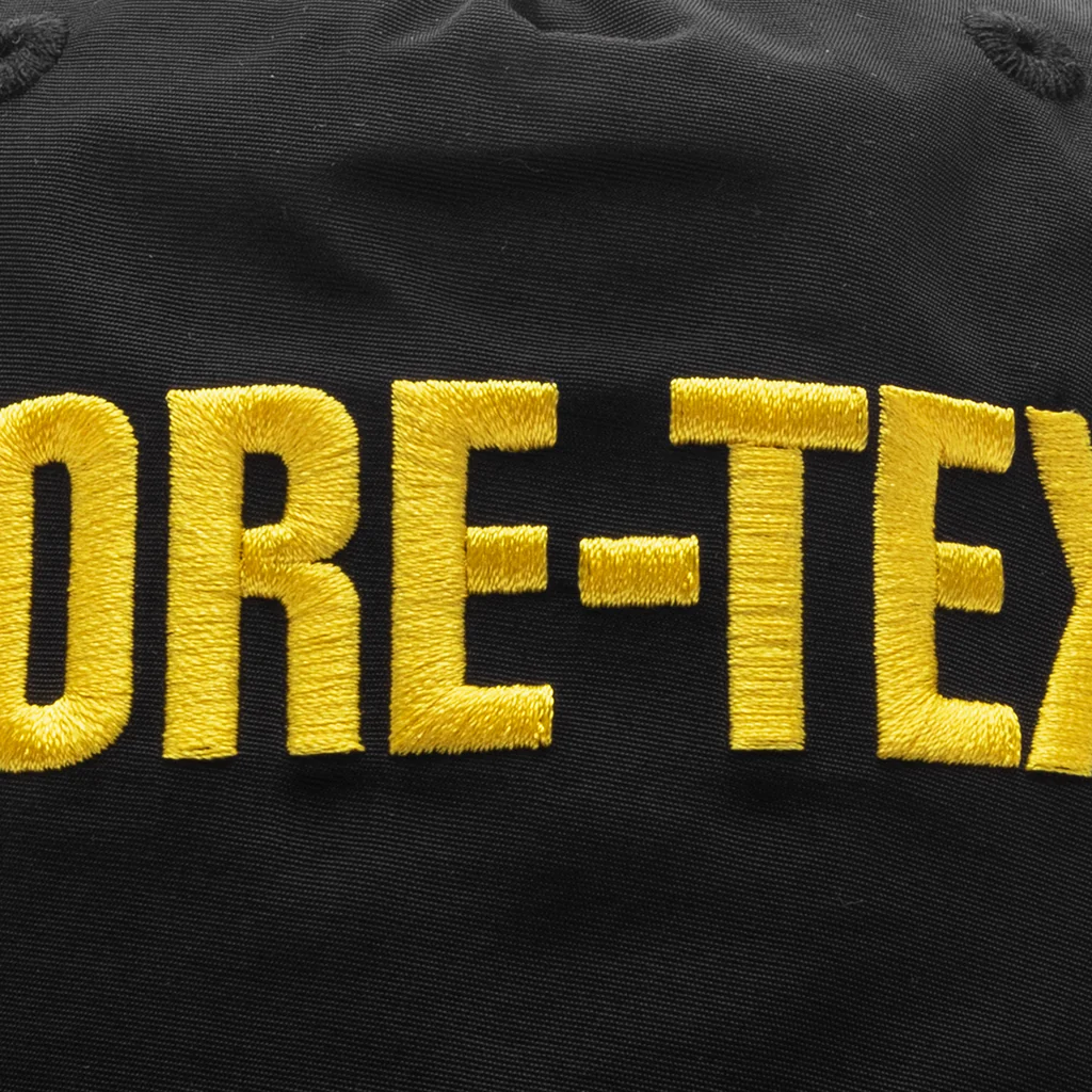 Fore-Tex 5-Panel Snapback Hat - Black - Image 2