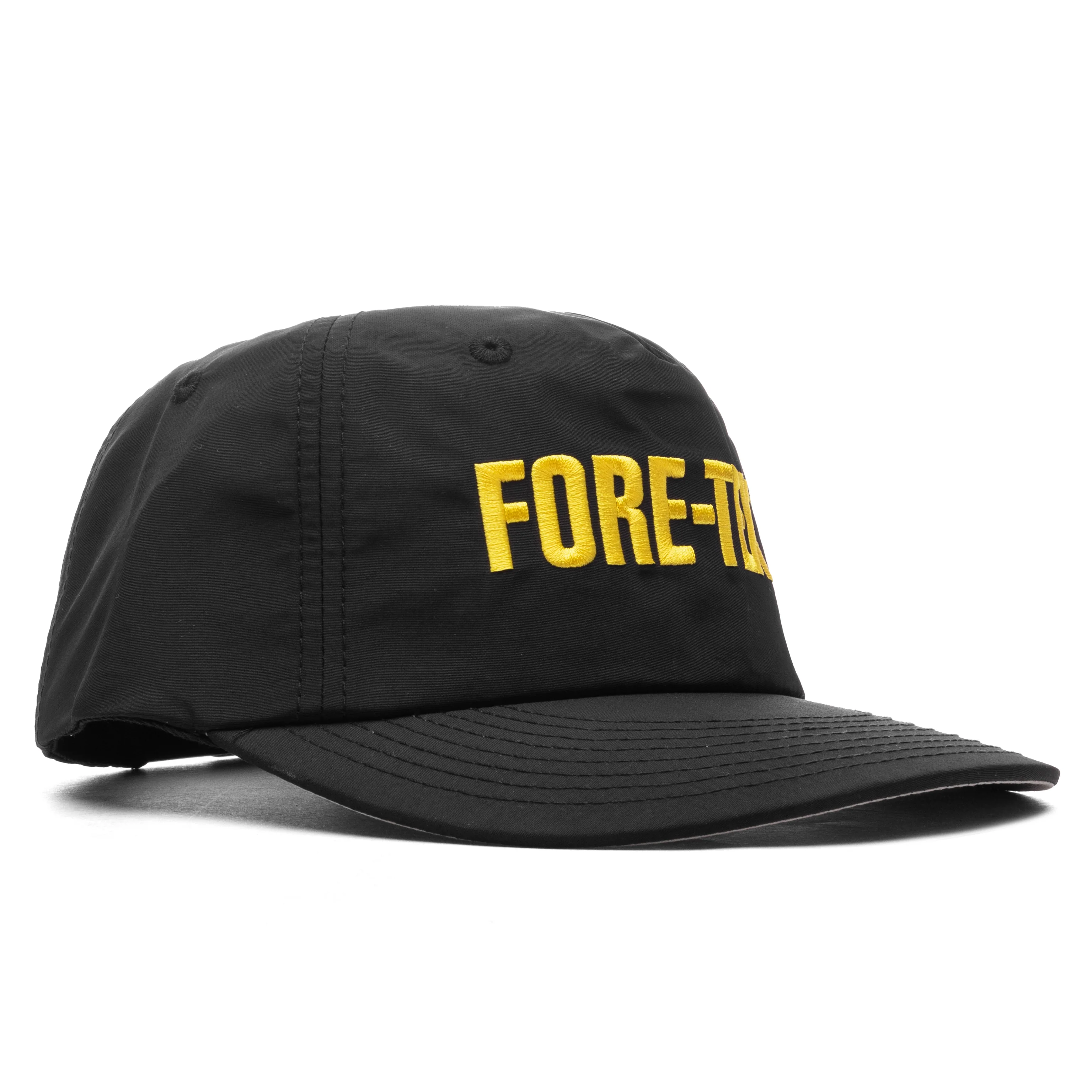 Fore-Tex 5-Panel Snapback Hat - Black - Image 3