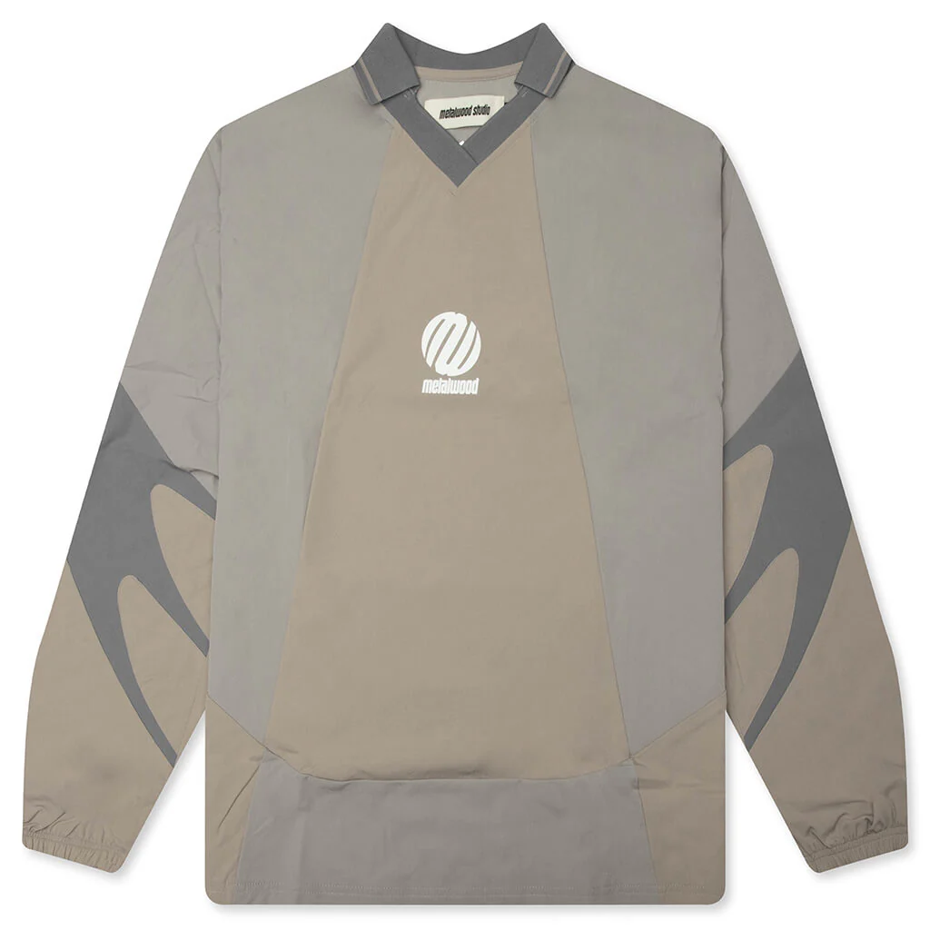 Machine L/S Polo - Tan