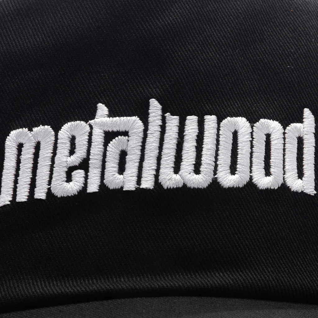 Metal Logo 5-Panel Hat - Black - Image 2