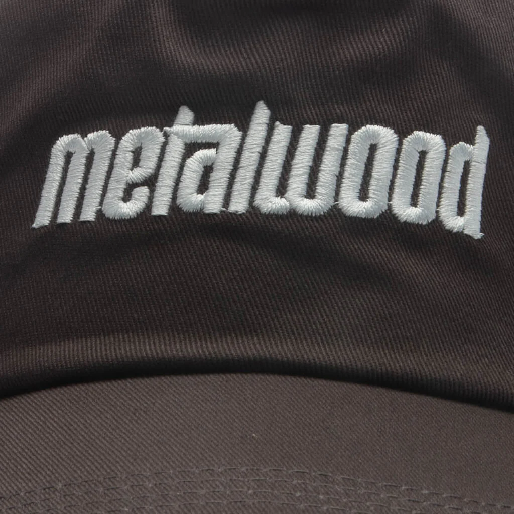 Metal Logo 5-Panel Hat - Brown - Image 2
