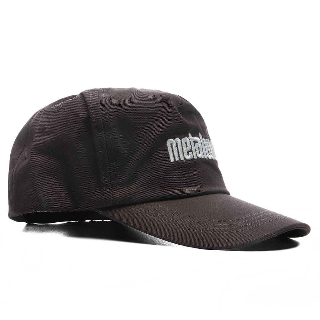 Metal Logo 5-Panel Hat - Brown - Image 3