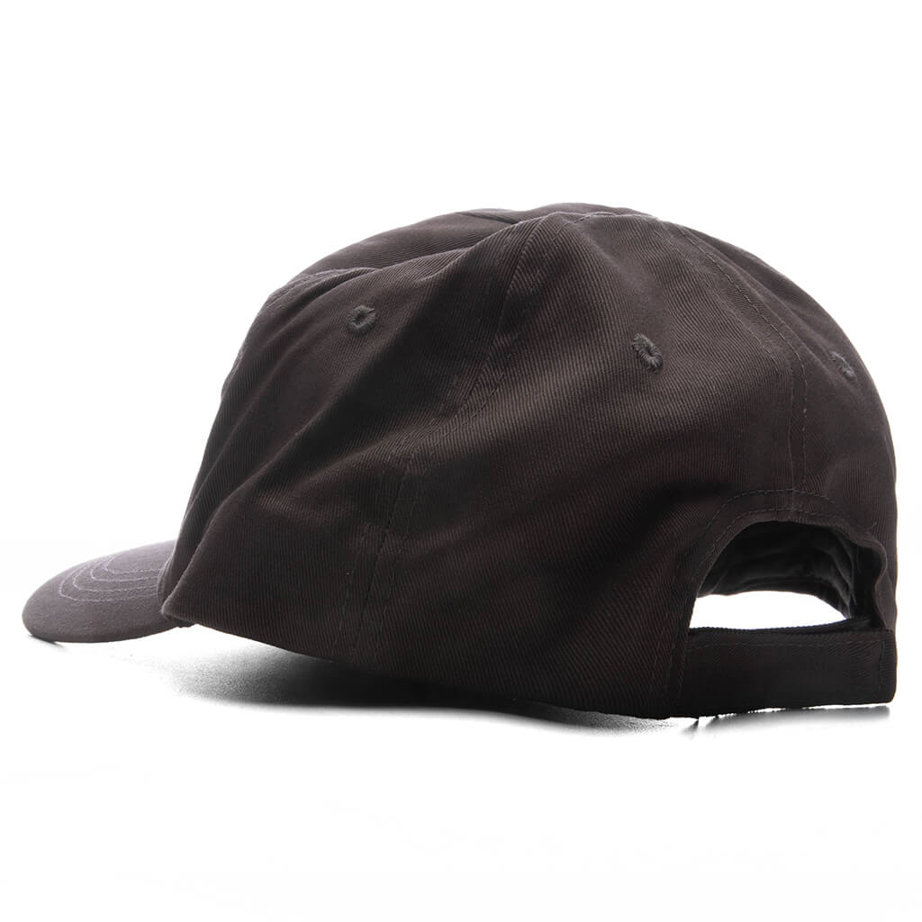 Metal Logo 5-Panel Hat - Brown - Image 4
