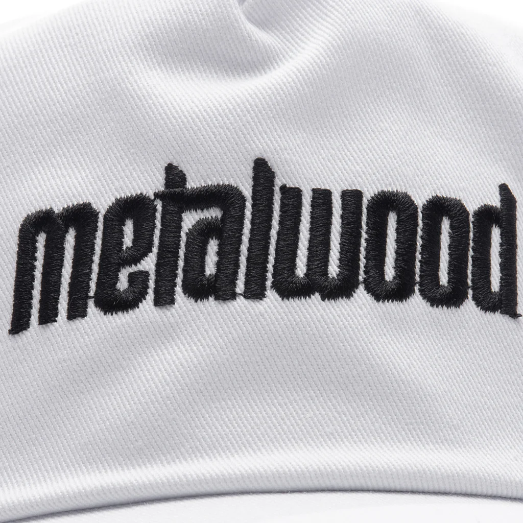 Metal Logo 5-Panel Hat - White - Image 2